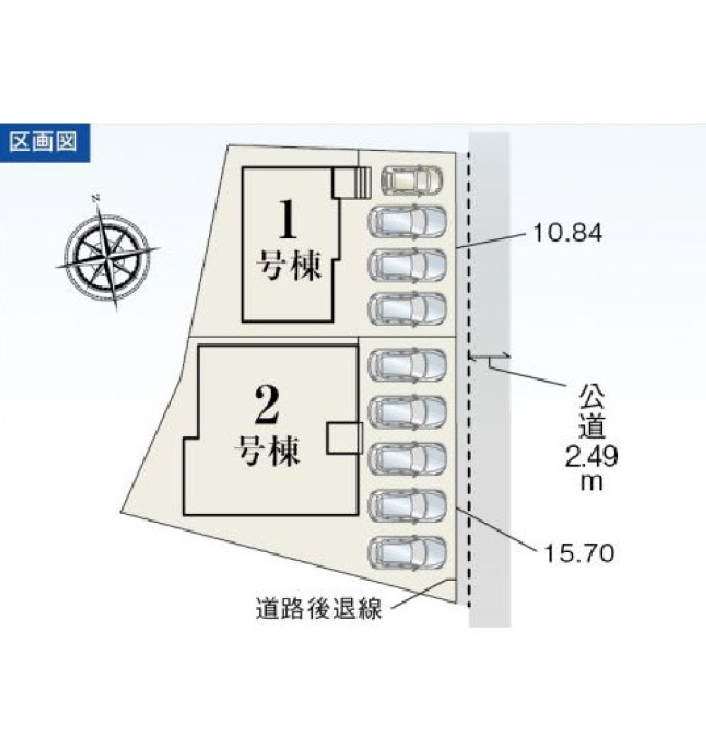 一宮市木曽川町　全2棟　2号棟 画像1