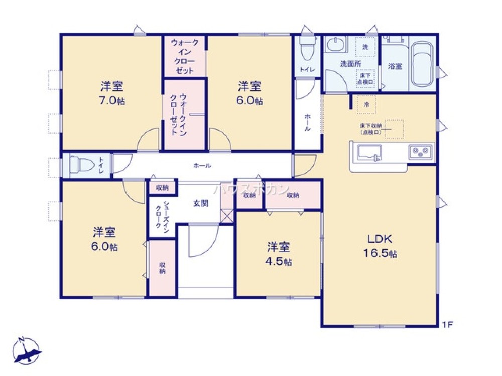 岐阜市下奈良二丁目　全3棟　3号棟 画像2