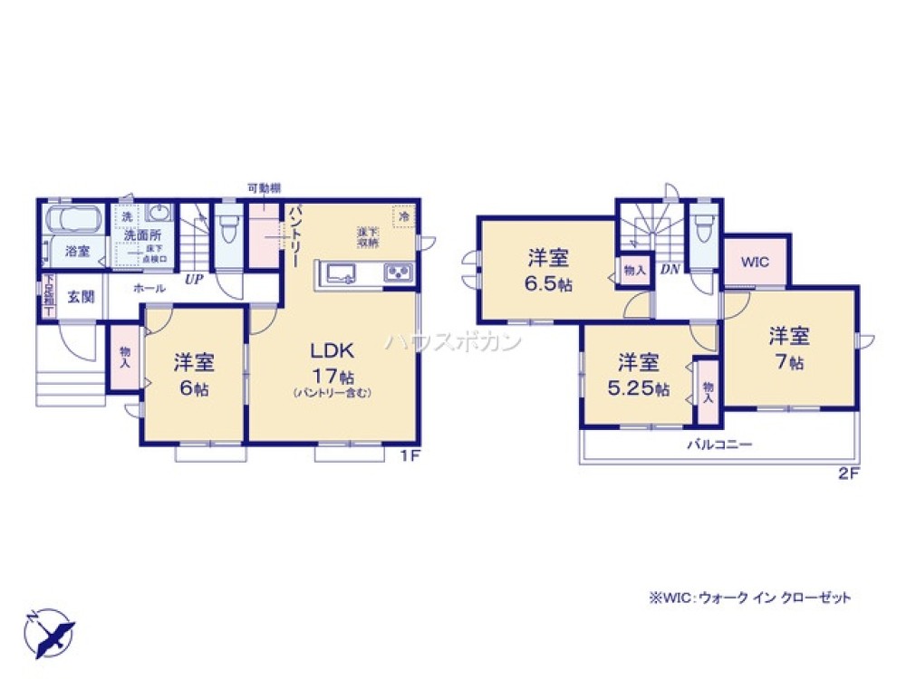 知多市新知字南新生　全6棟　D号棟 画像1