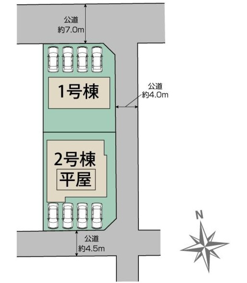 一宮市柚木颪　全2棟　1号棟 画像1