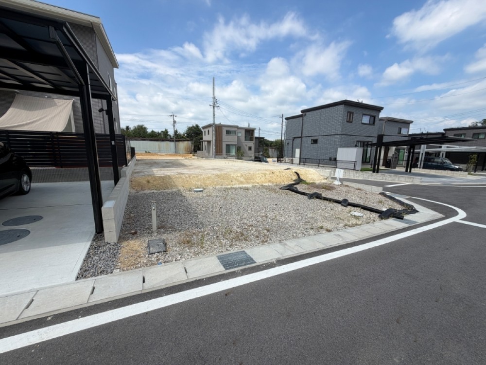 上水引込み済みのため、建築費用を抑えられます！