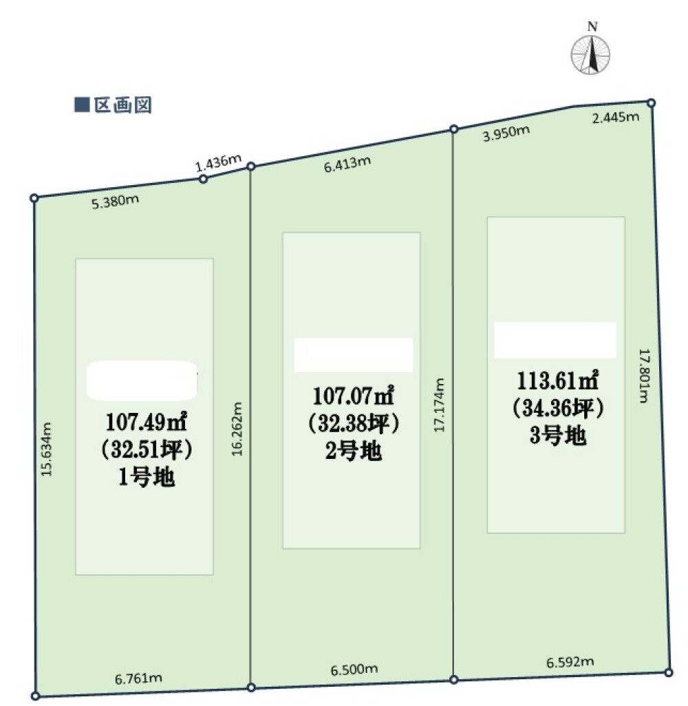 名古屋市中川区八神町　全3区画　2号地 画像1