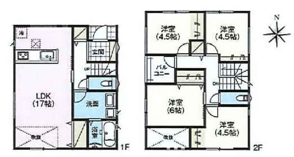 広々LDK約17帖！