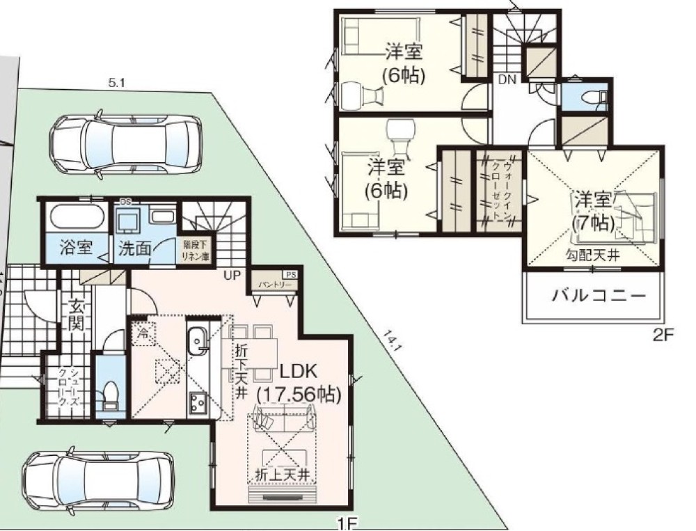 名古屋市中村区城屋敷町　2期　全1棟　1号棟 画像2