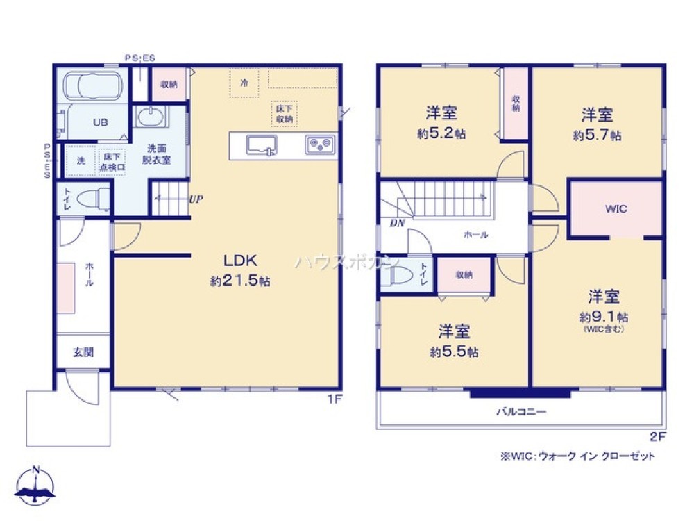 春日井市上条町2期　全2棟　1号棟 画像2