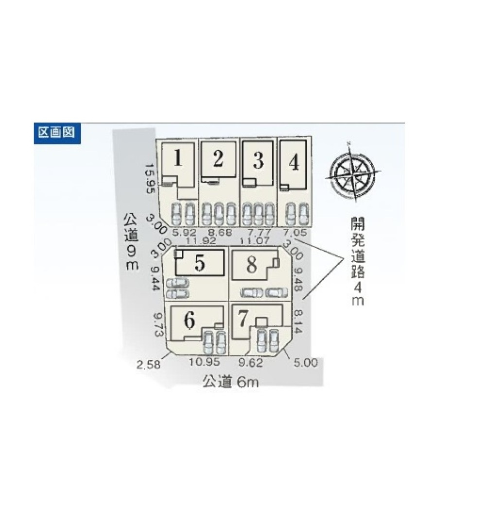 一宮市木曽川町　第2　全8棟　1号棟 画像1