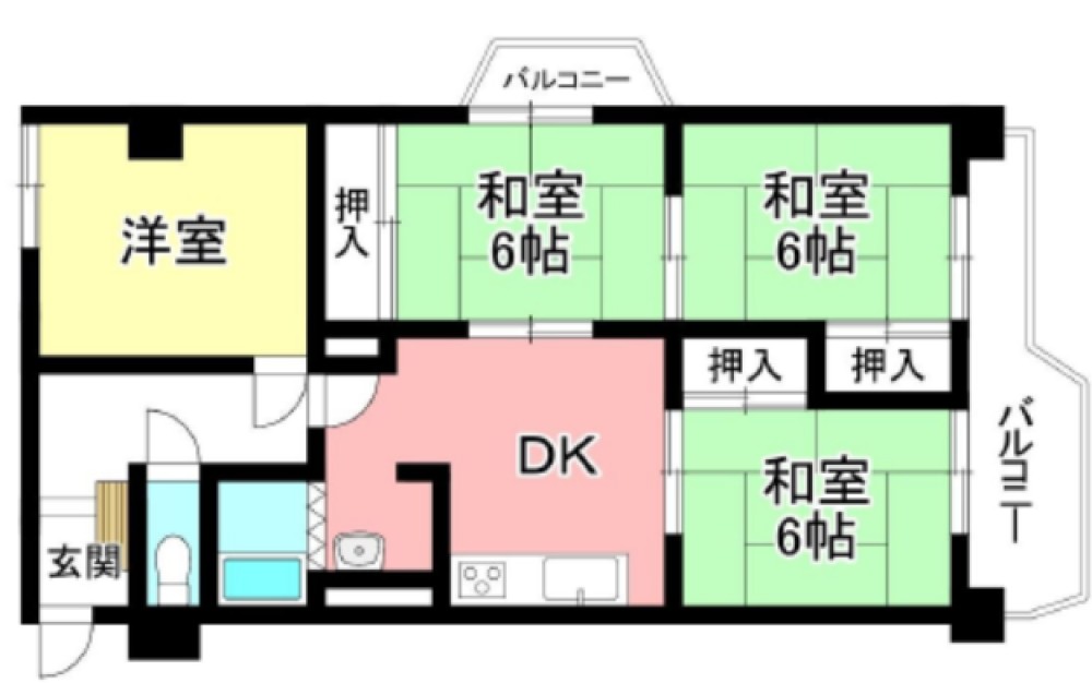 元町ハイツ 画像1