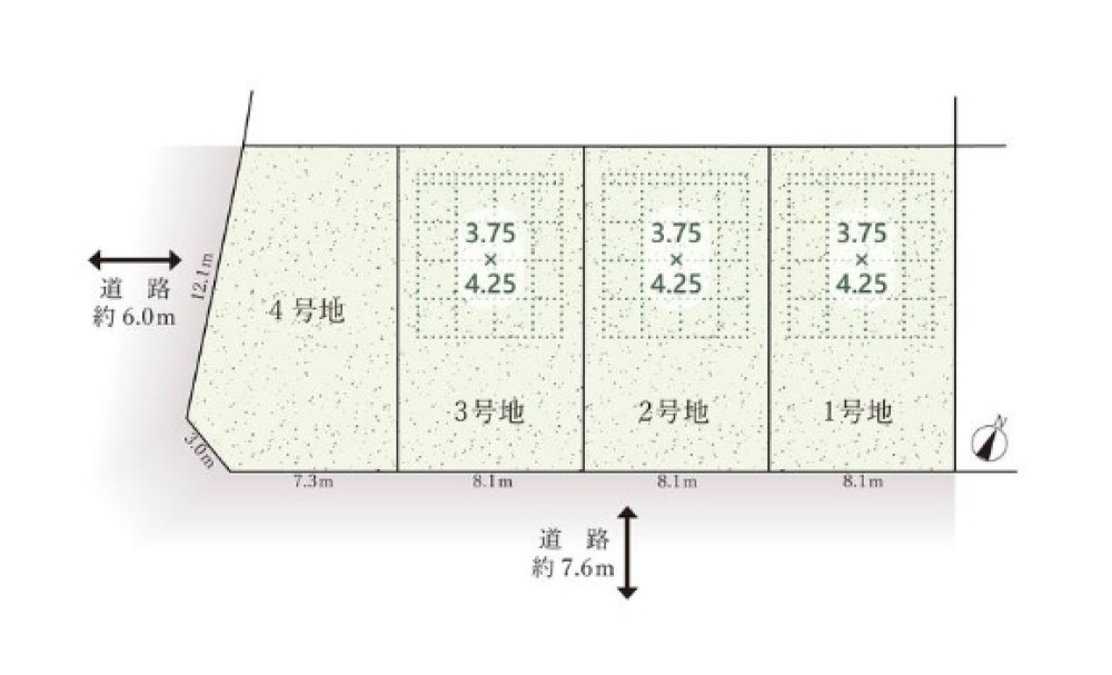東海市名和町　17期　全4区画　1号地 画像1