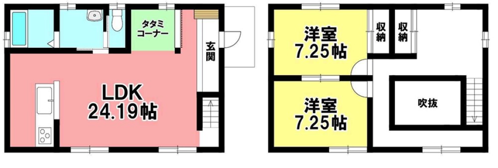豊橋市多米西町二丁目　全2棟　2号棟 画像1