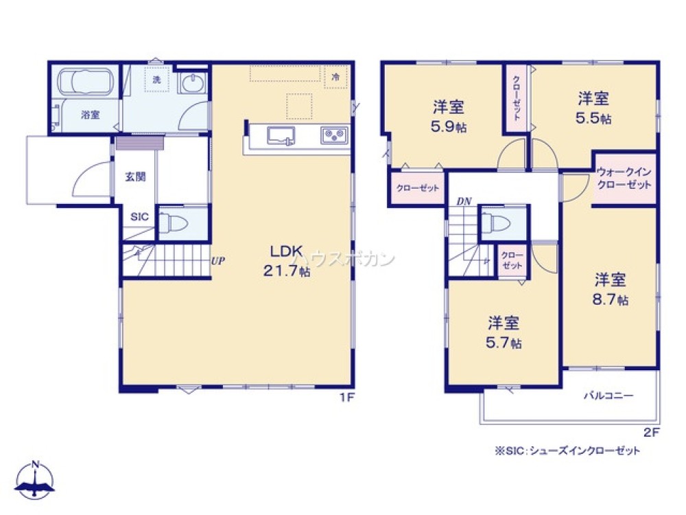 名古屋市中川区元中野町　1期　全2棟　1号棟 画像5