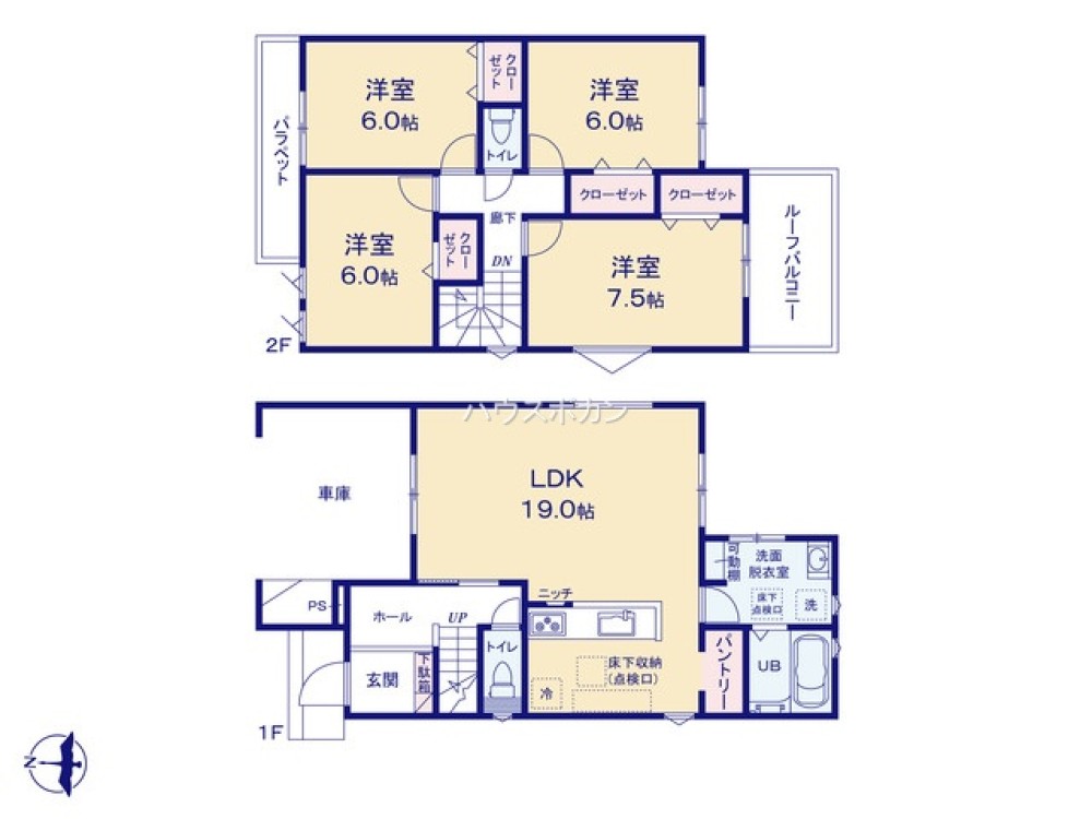 豊橋市多米中町二丁目　第1期　全7棟　5号棟 画像2