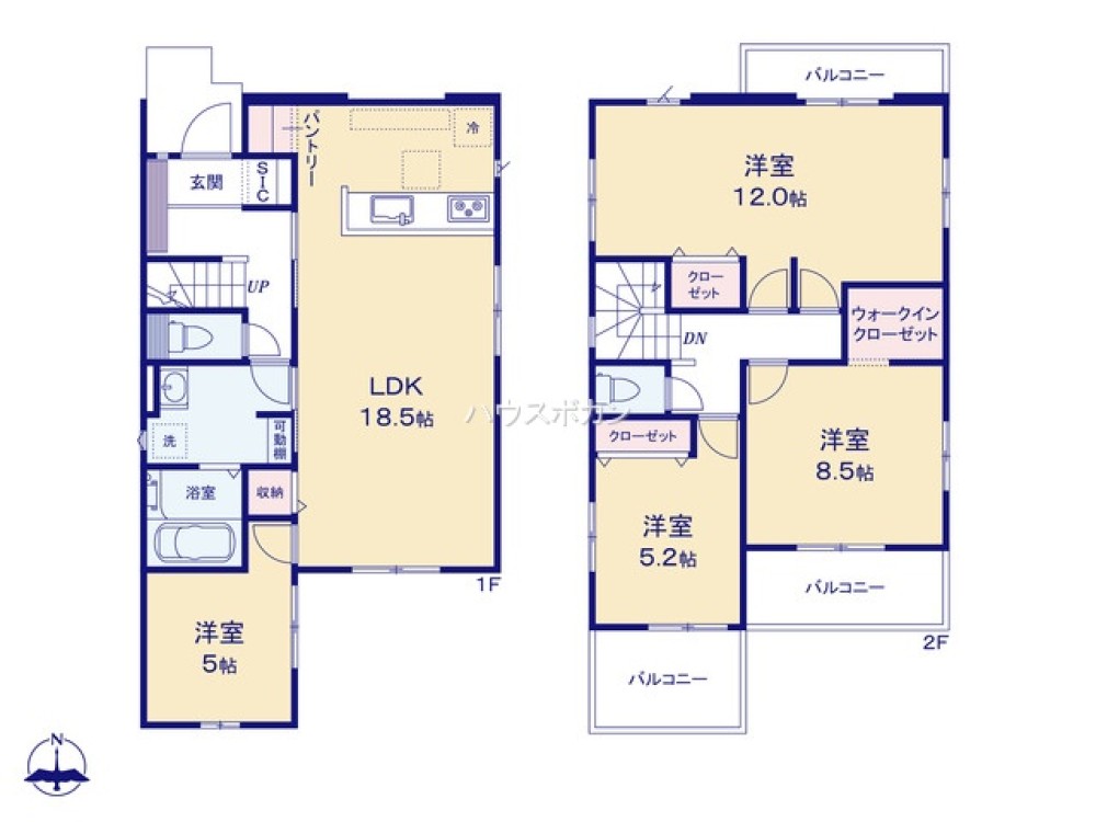 春日井市上条町3期　全1棟　1号棟 画像1