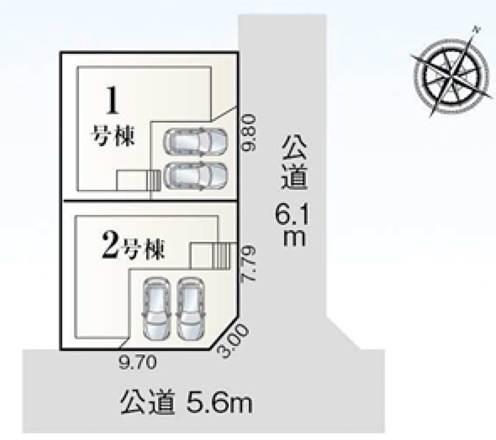 豊橋市曙町59-2期　全2棟　1号棟 画像2