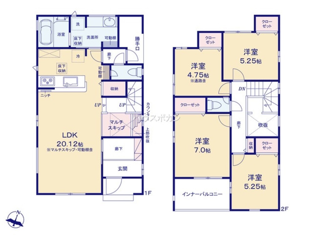 小牧市本庄郷浦　全2棟　1号棟 画像1
