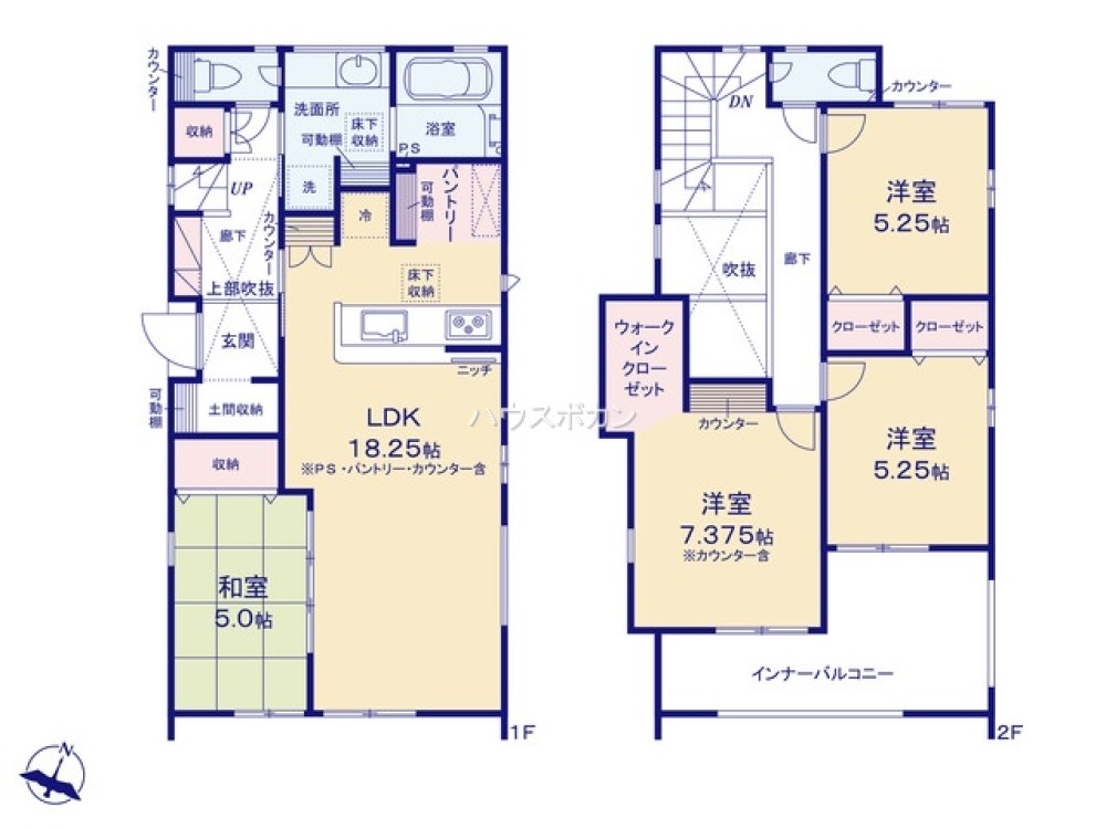 小牧市本庄郷浦　全2棟　2号棟 画像1