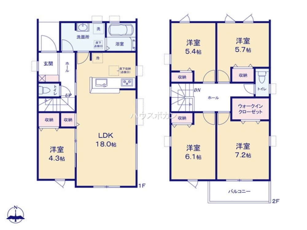 岐阜市川部一丁目　全2棟　1号棟 画像1