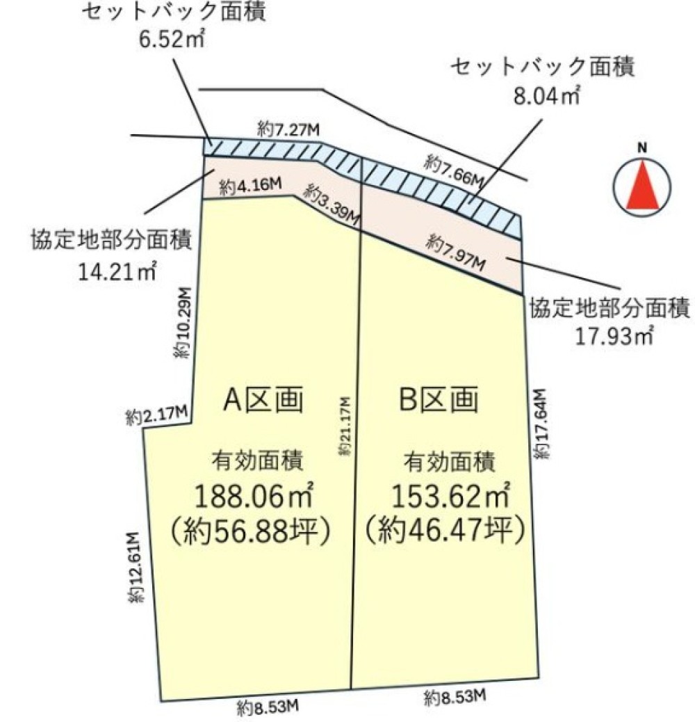 小牧市小木五丁目　全2区画　B区画 画像1