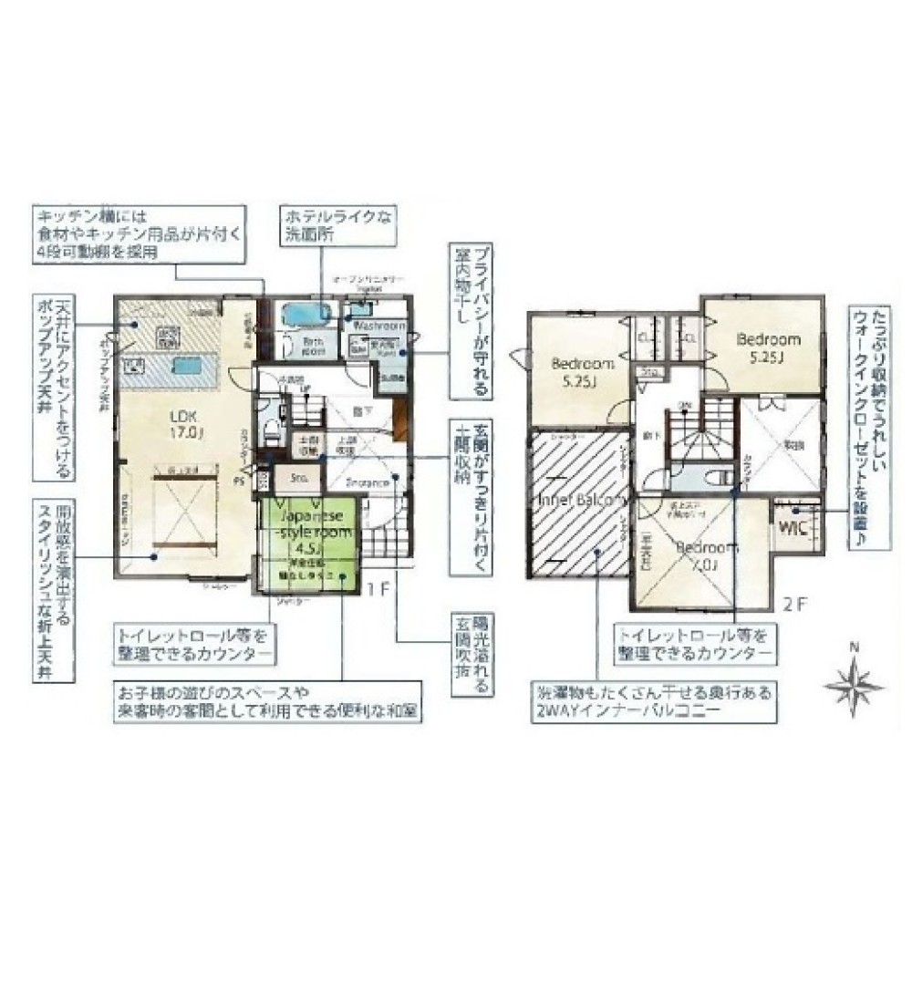 春日井市森山田町　全2棟　1号棟 画像2