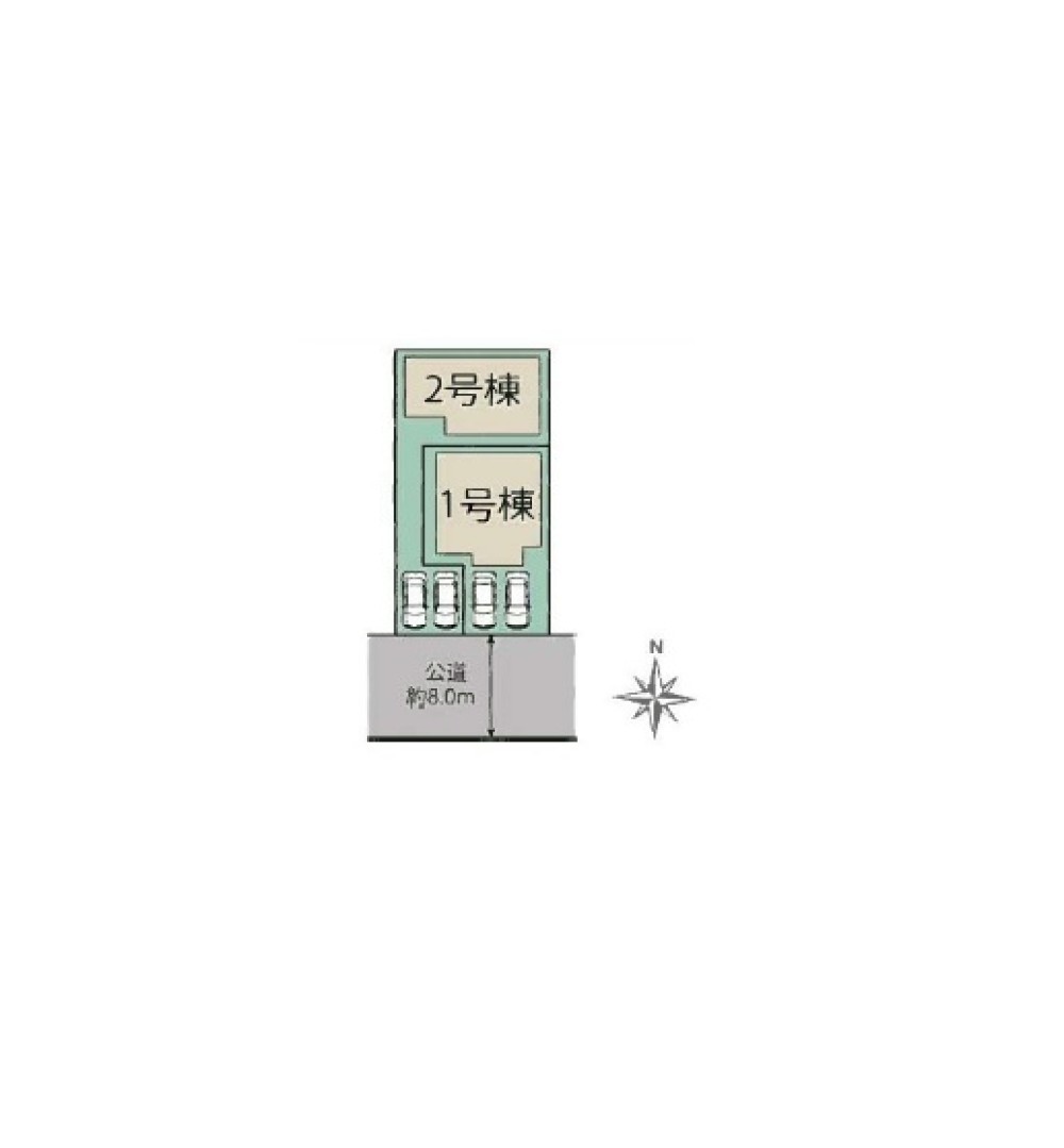 春日井市森山田町　全2棟　2号棟 画像1