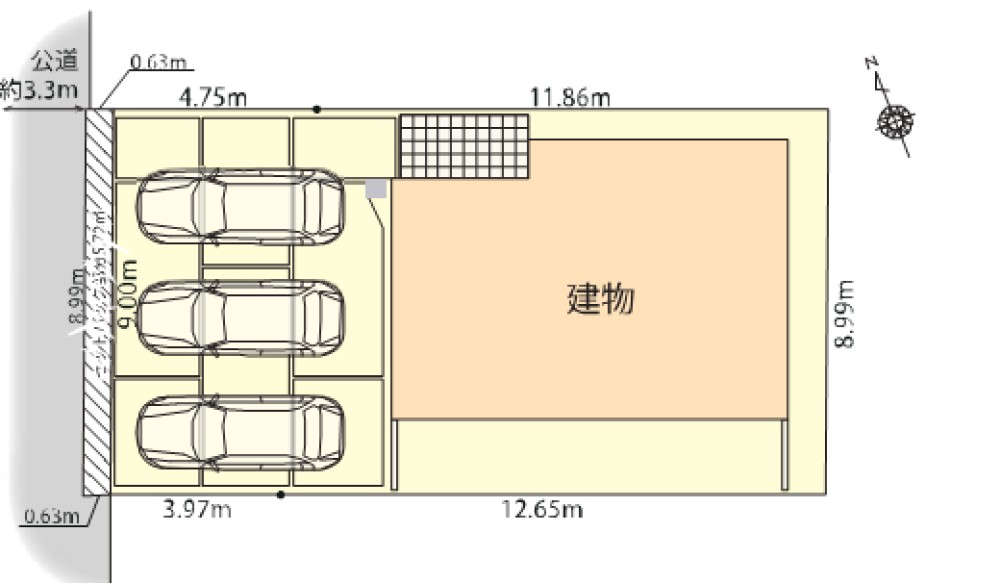 岡崎市舳越町　全1棟 画像2