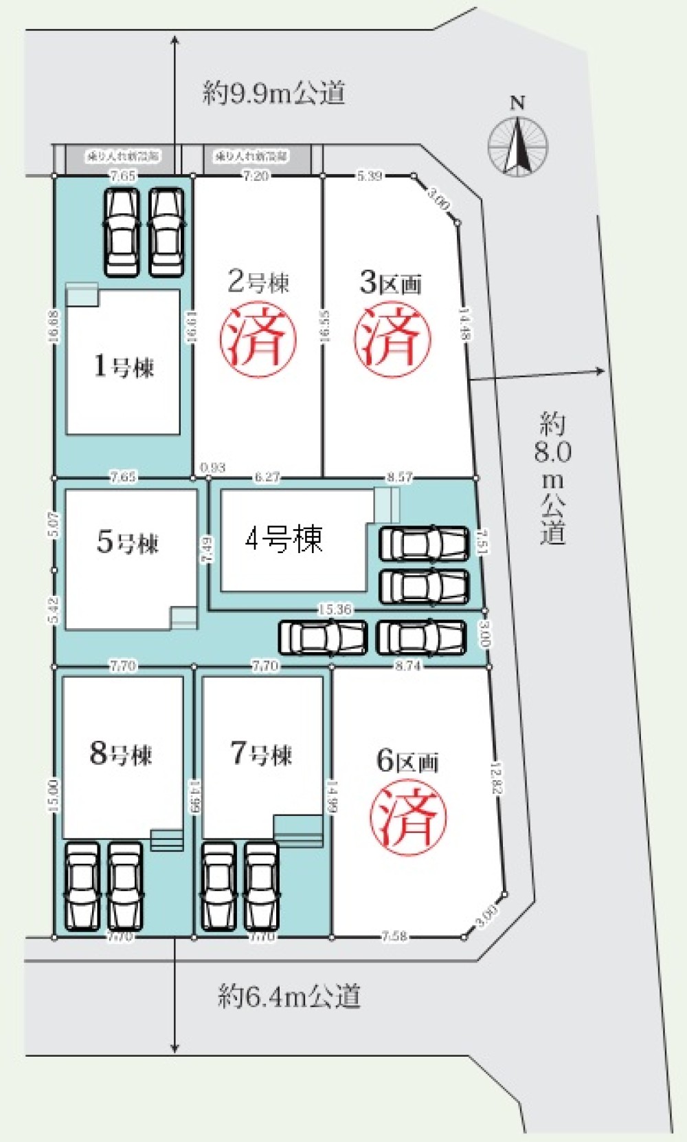 名古屋市中川区中島新町　全8棟　8号棟 画像1