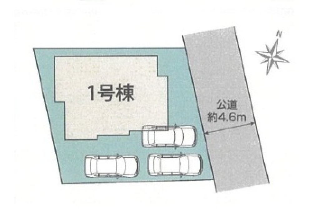 東海市富木島町　1期　全1棟　1号棟 画像1