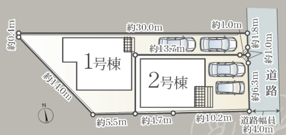 名古屋市中川区新家　第1　全2棟　1号棟 画像2