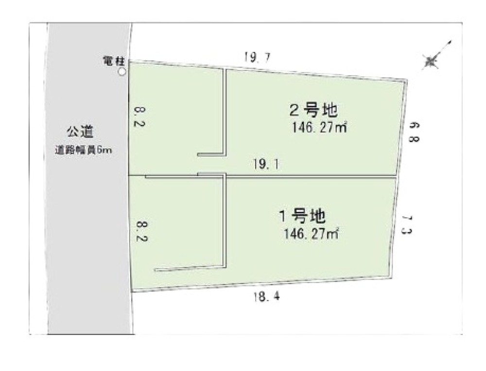 東海市加木屋町　2期　2区画　1号地 画像1