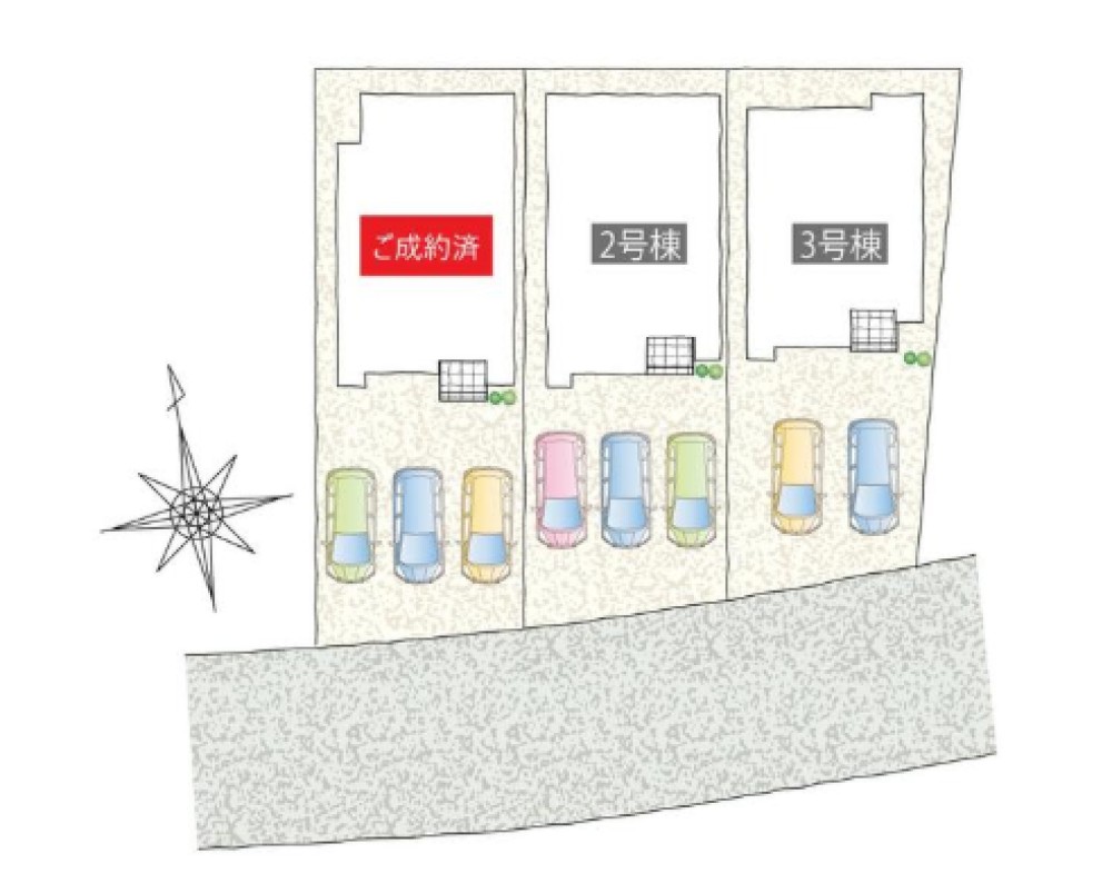 西尾市巨海町　全3棟　3号棟 画像1