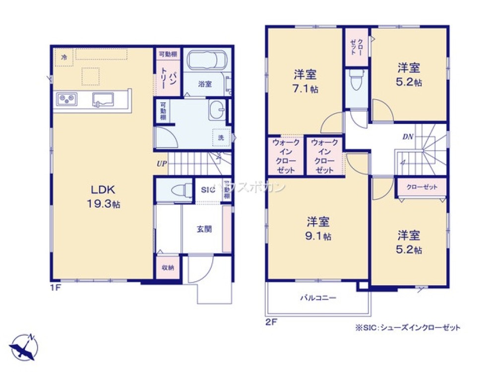 岡崎市美合町　1期　全2棟　1号棟 画像1