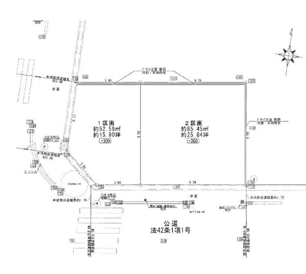 春日井市勝川町　全2区画　2区画 画像1