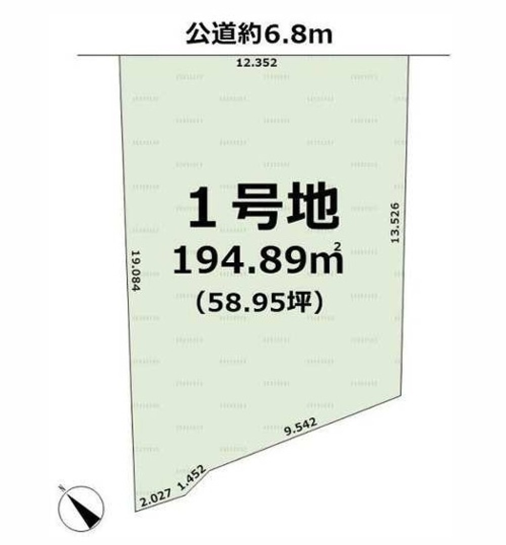 常滑市榎戸町三丁目　全12区画　1号地 画像2
