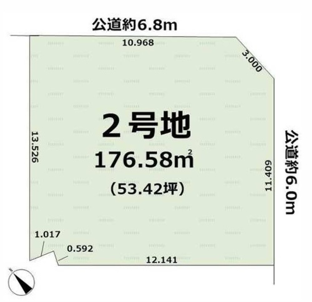常滑市榎戸町三丁目　全12区画　2号地 画像2