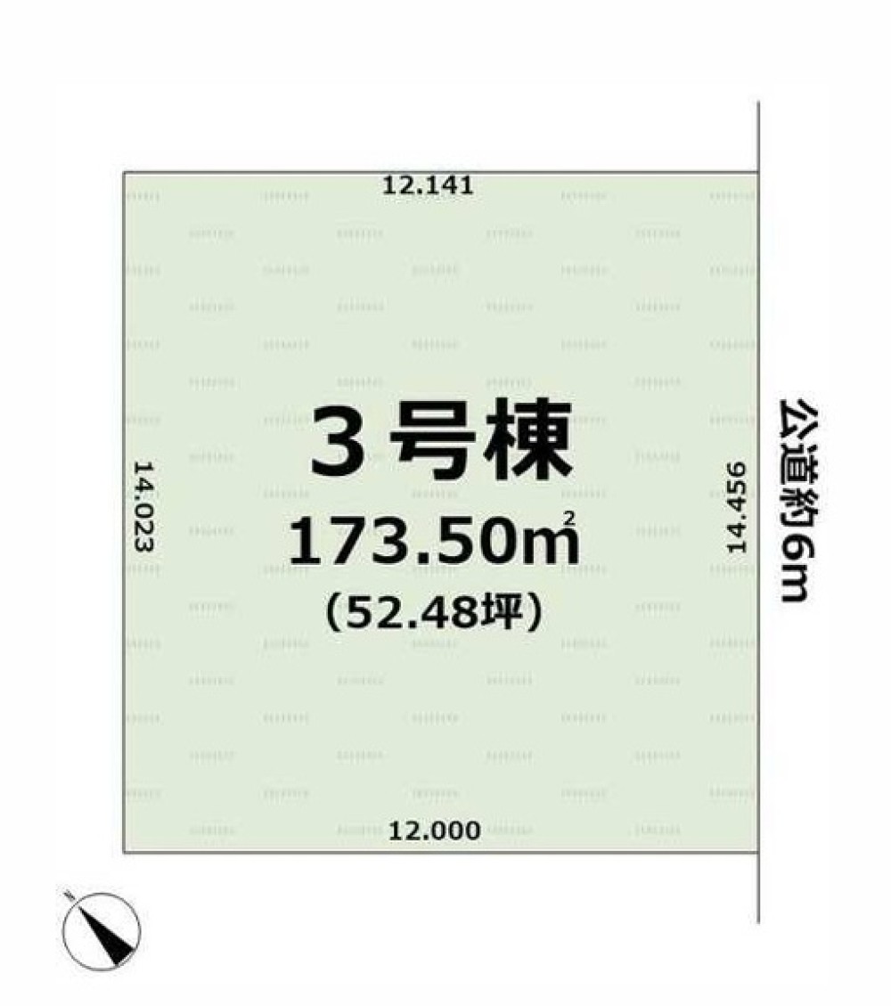 常滑市榎戸町三丁目　全12区画　3号地 画像2
