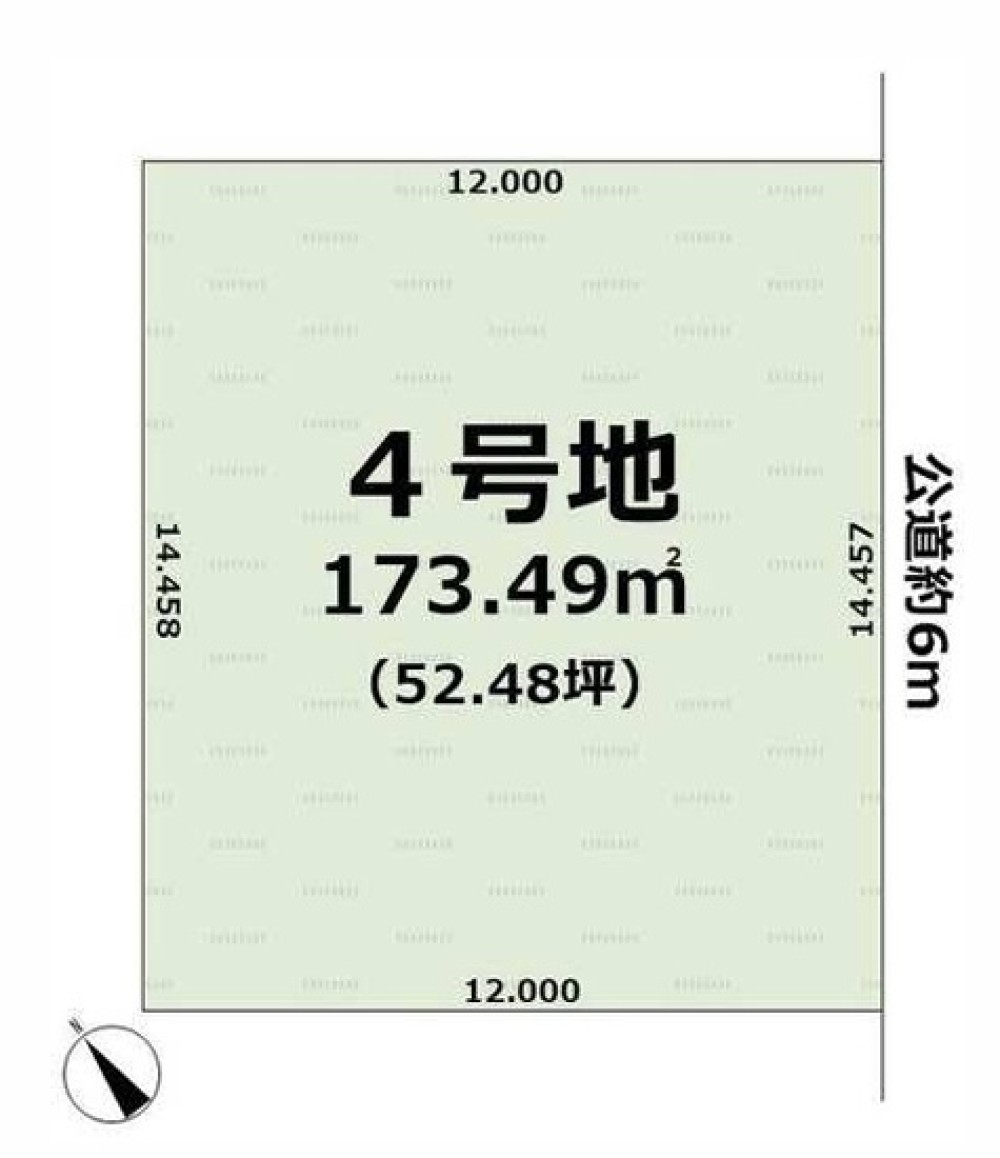 常滑市榎戸町三丁目　全12区画　4号地 画像2