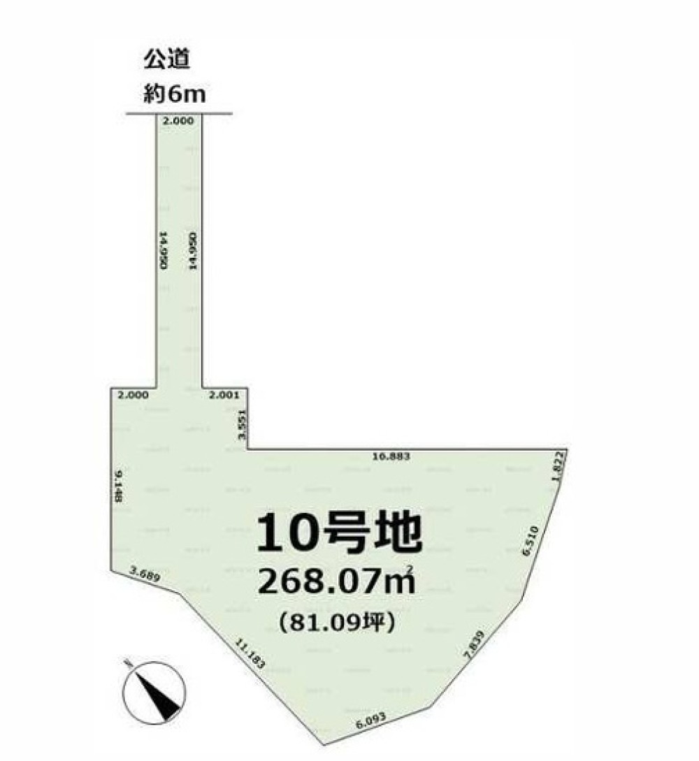 常滑市榎戸町三丁目　全12区画　10号地 画像2