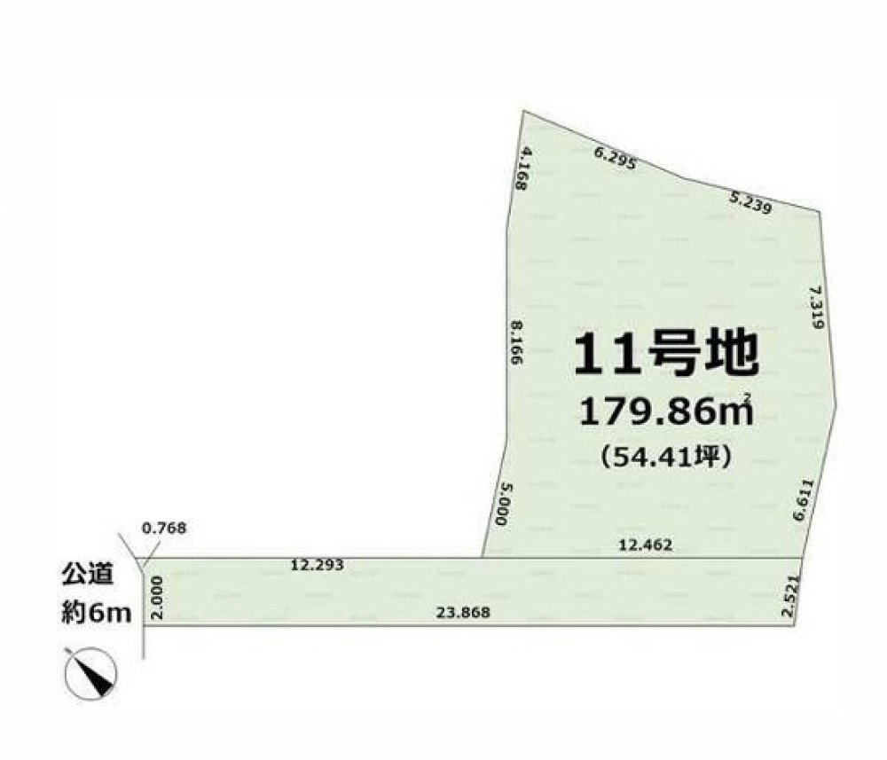 常滑市榎戸町三丁目　全12区画　11号地 画像2