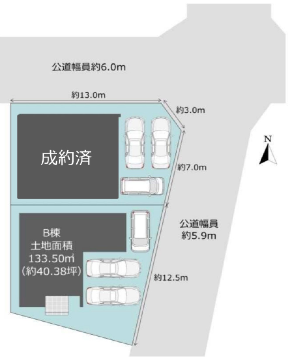 豊橋市西岩田三丁目　全2棟　B棟 画像1
