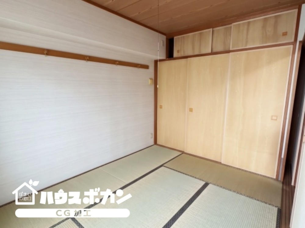収納付きの和室でゆとりある空間◎