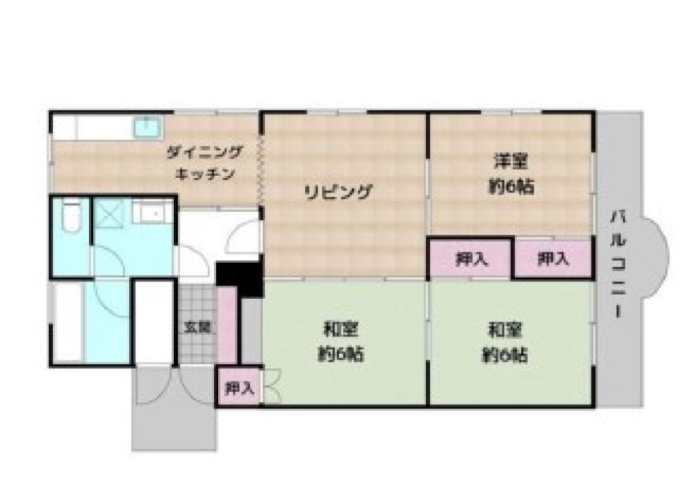 パレス第3三好 画像1
