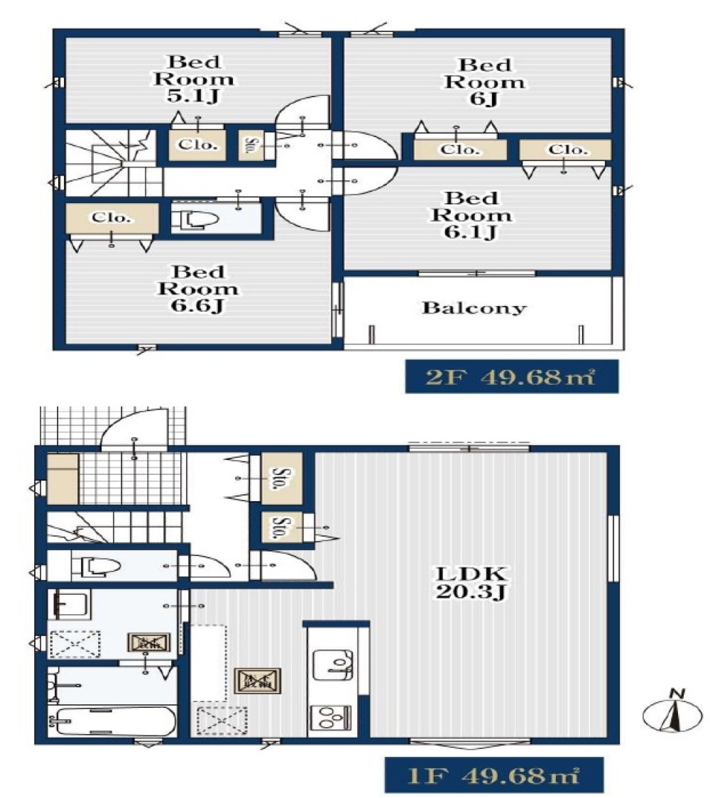 名古屋市中村区大正町　442①　全1棟　1号棟 画像2