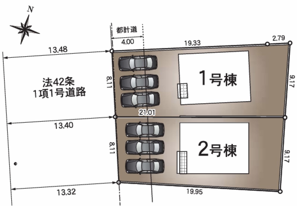 小牧市藤島第1　全3棟　1号棟 画像1
