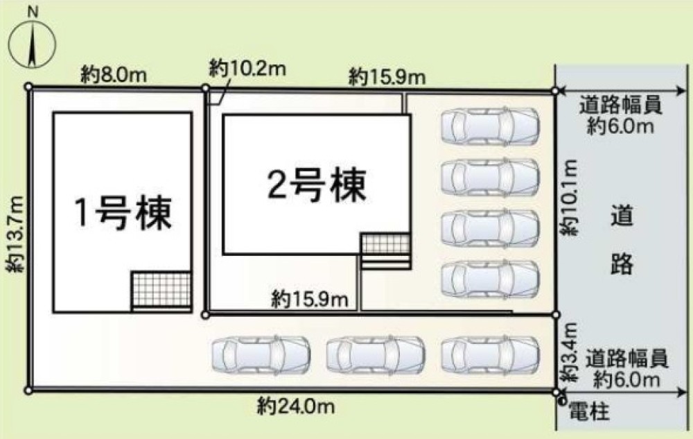 岐阜市六条片田　第1　全2棟　2号棟 画像2