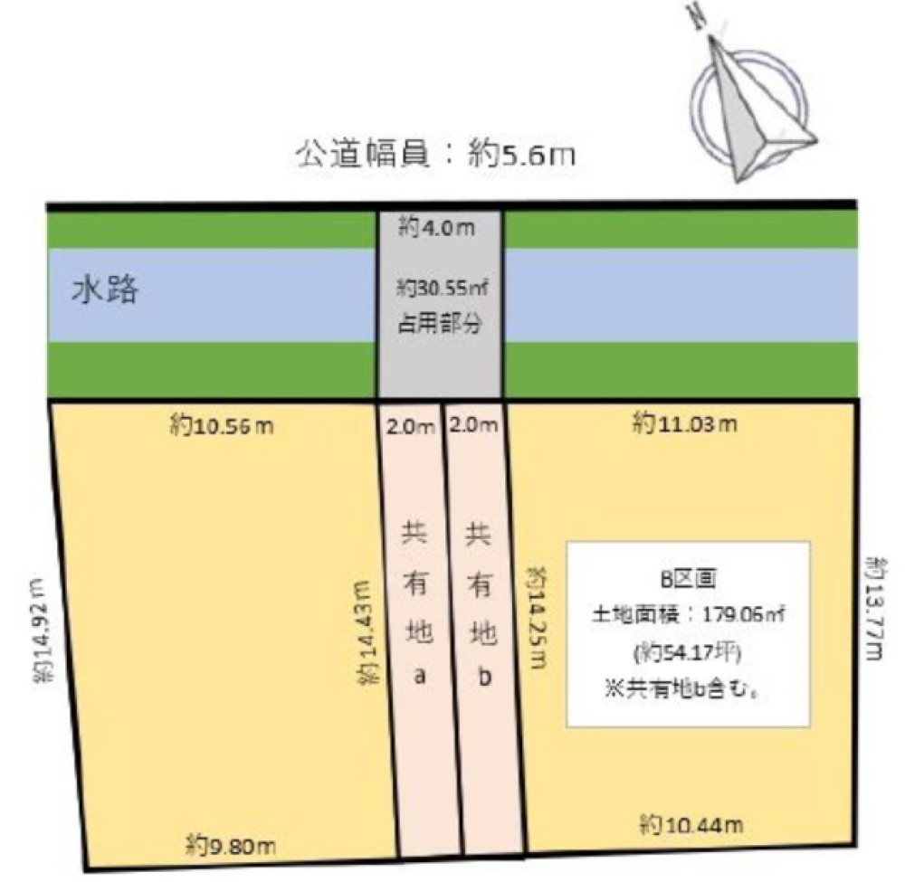安城市横山町大山田中　全2区画　B区画 画像1