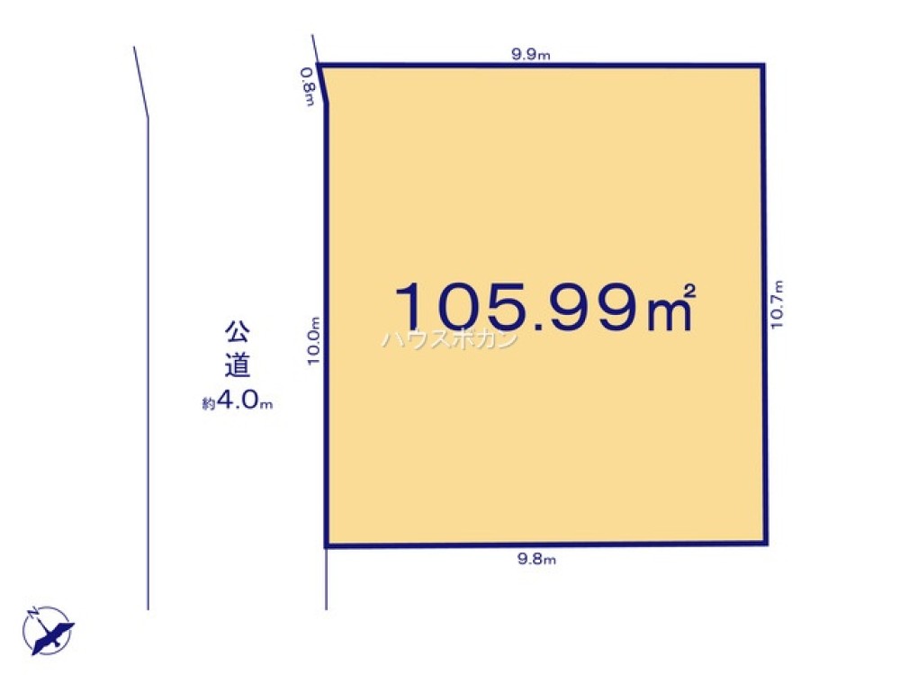 小牧市常普請1期　全2区画　1号地 画像1
