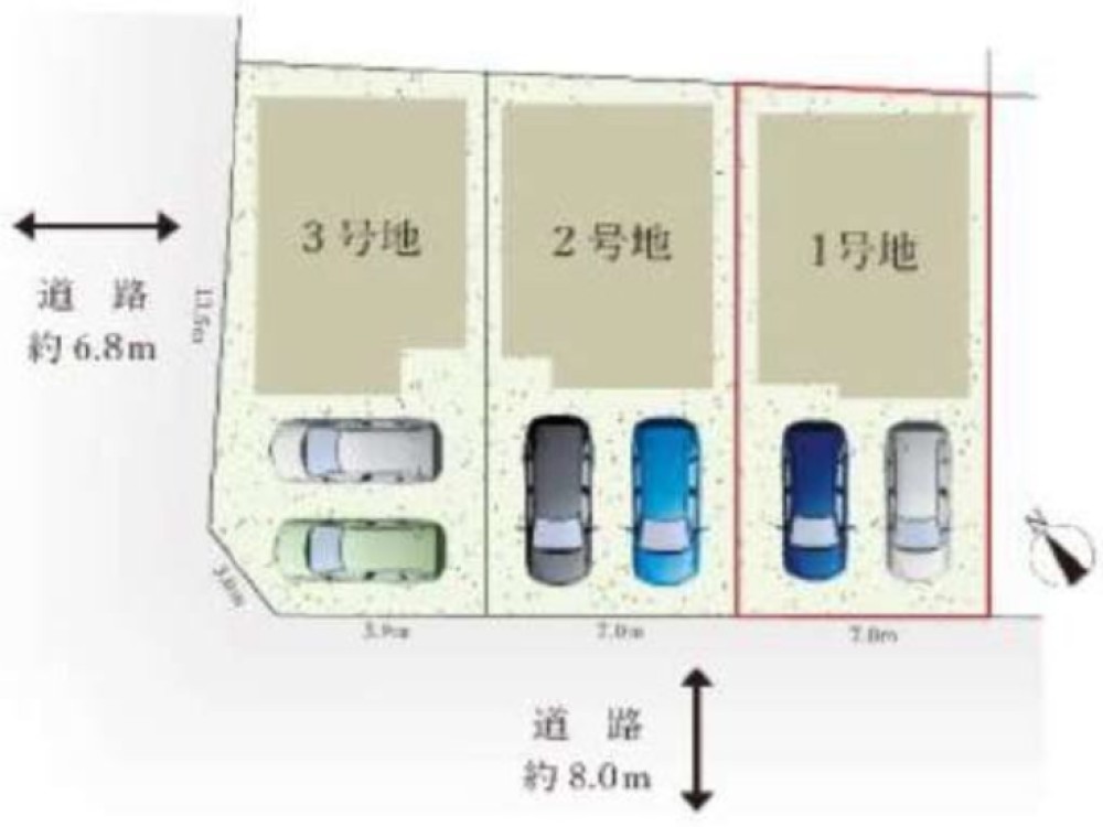 安城市小川町　全3棟　1号棟 画像1