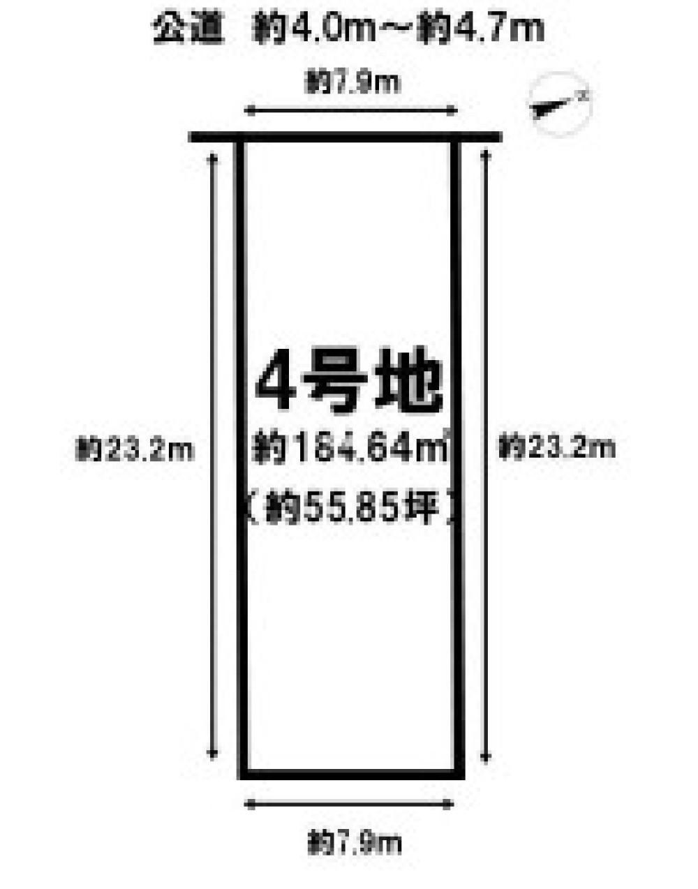 豊田市畝部東町　全10区画　4号地 画像1