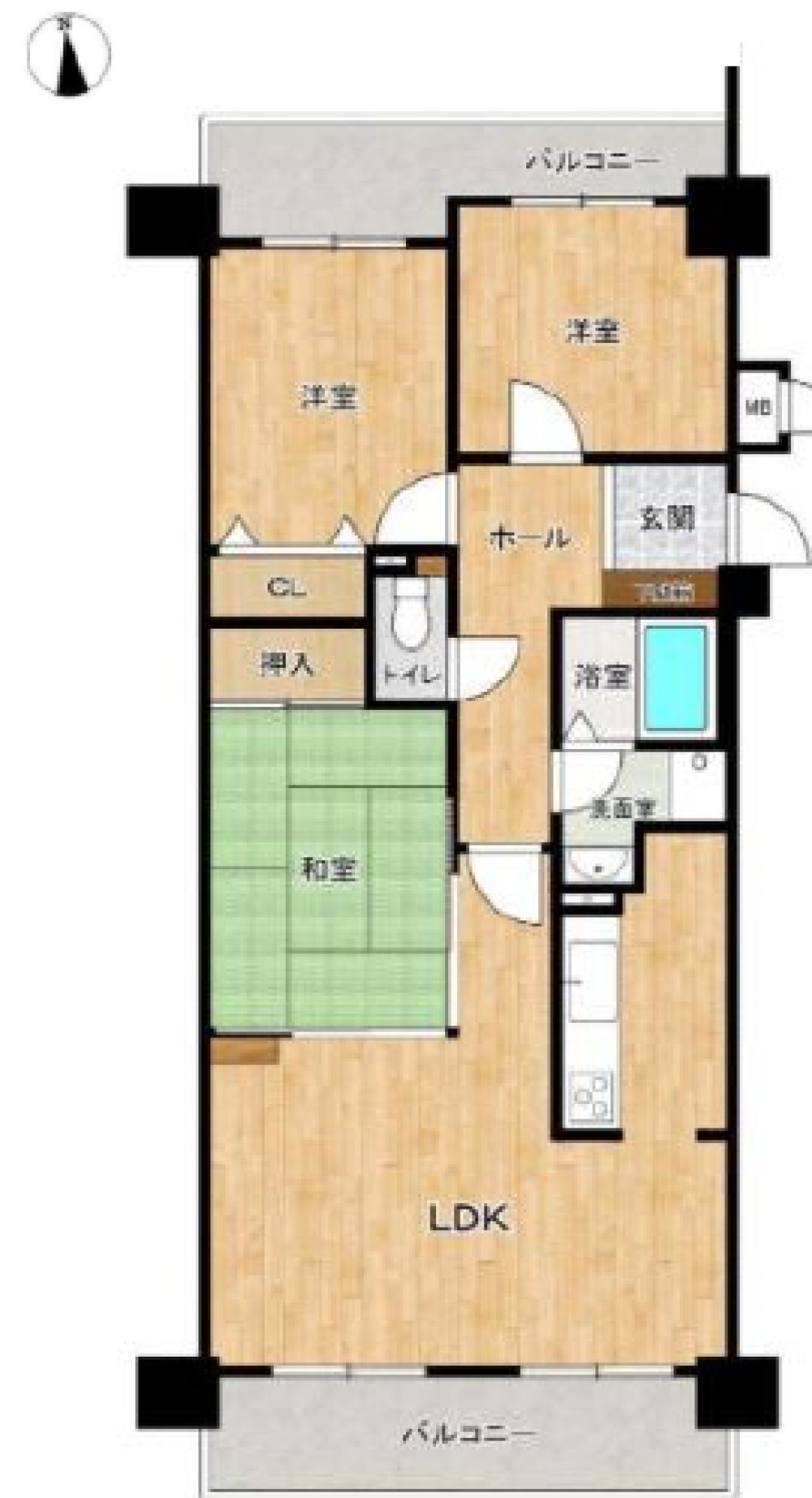 エスポアクレメント光ケ丘弐番館 画像1