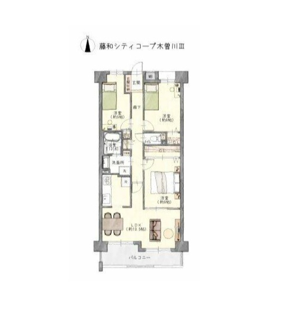 藤和シティコープ木曽川 Ⅲ 画像1