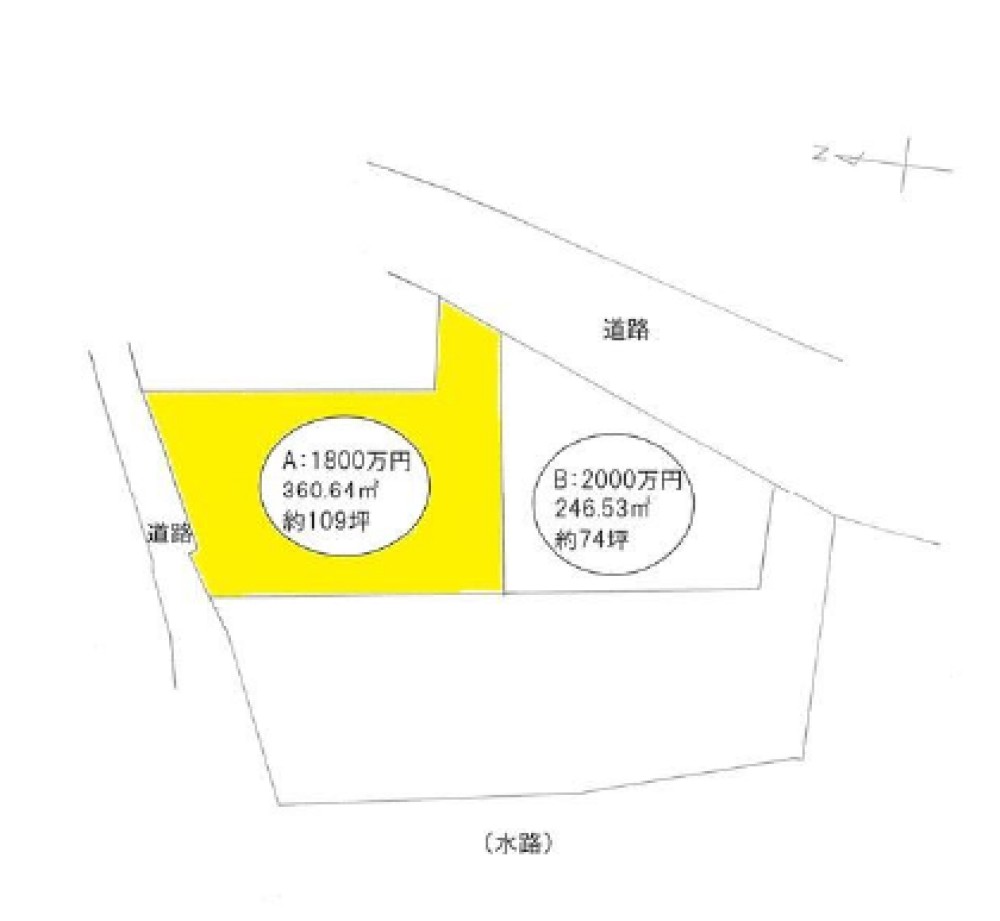 岡崎市山綱町　全2区画　A区画 画像2